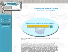 Tablet Screenshot of findaplumber.com